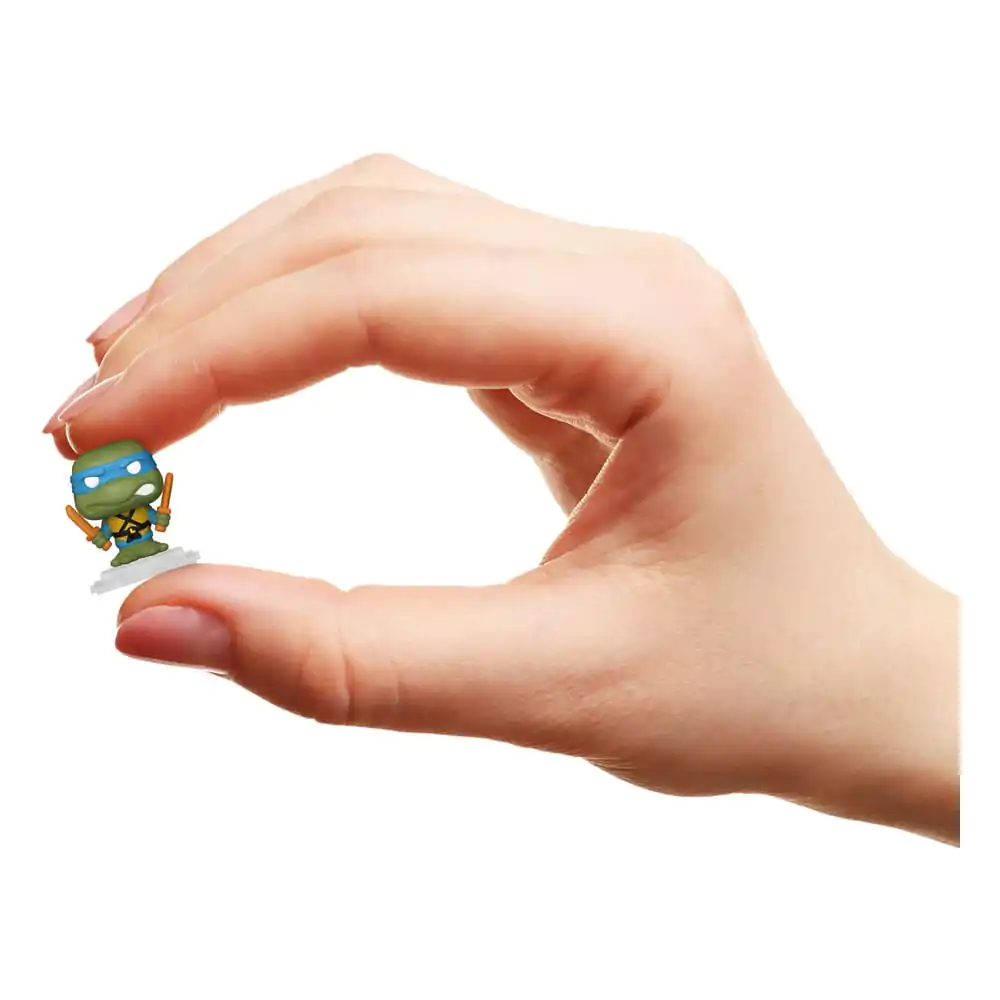 Teenage Mutant Ninja Turtles Bitty Funko POP! Bitty Box Display mit 2 Vinyl Figuren Sewer Lair Produktfoto