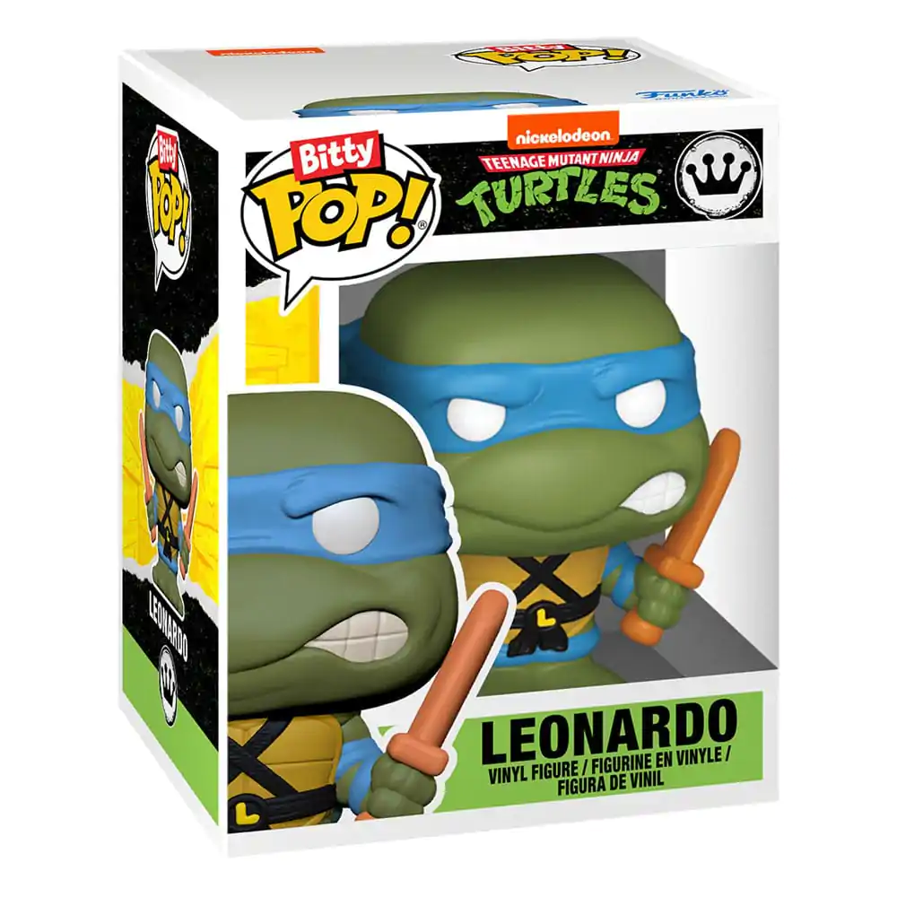 Teenage Mutant Ninja Turtles Bitty Funko POP! Bitty Box Display mit 2 Vinyl Figuren Sewer Lair Produktfoto