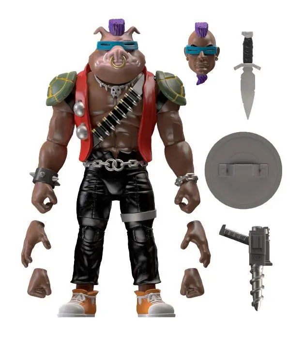 Teenage Mutant Ninja Turtles BST AXN Actionfigur '80s BeBop 13 cm termékfotó