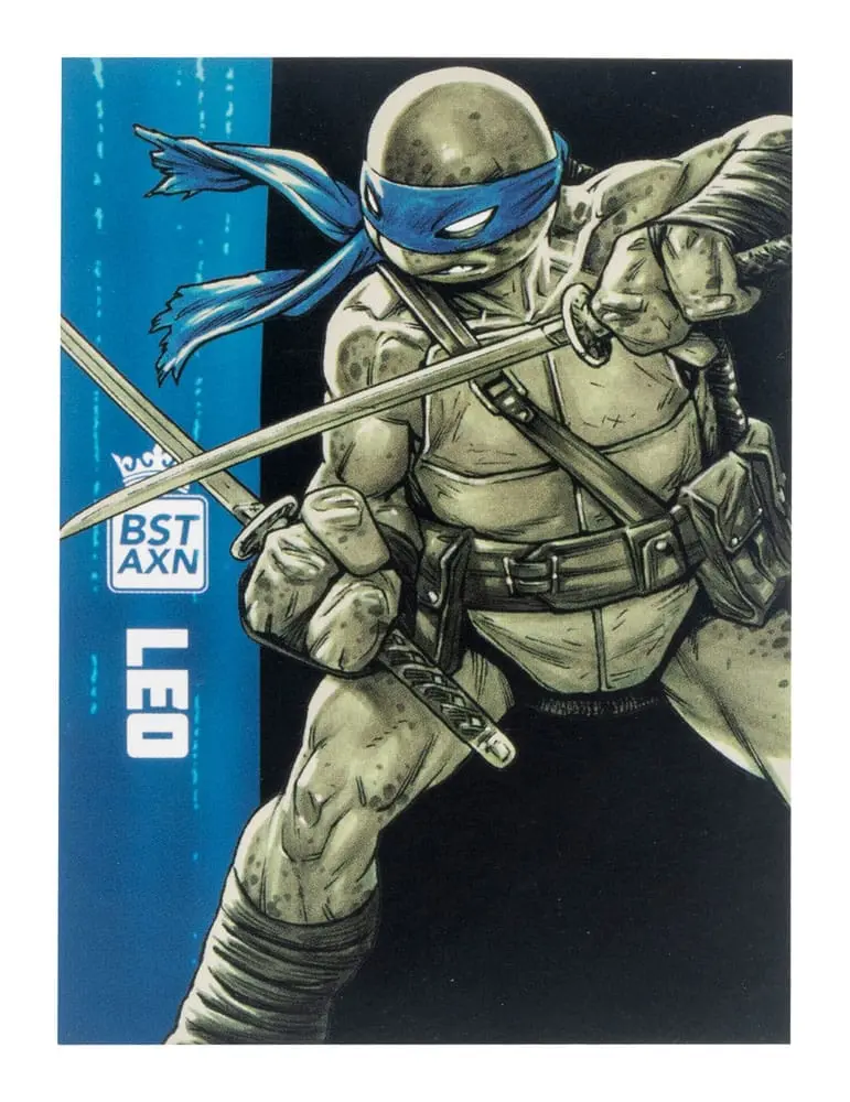 Teenage Mutant Ninja Turtles BST AXN Actionfiguren 4er-Pack Black&White (IDW Comics) 13 cm termékfotó