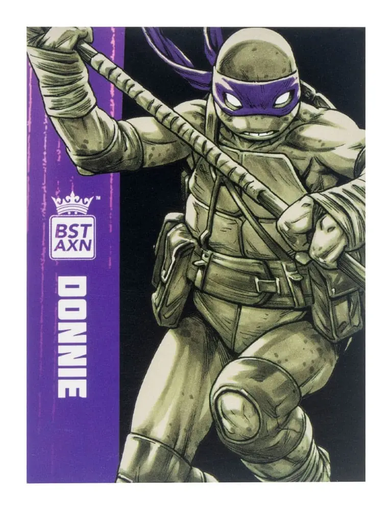 Teenage Mutant Ninja Turtles BST AXN Actionfiguren 4er-Pack Black&White (IDW Comics) 13 cm termékfotó