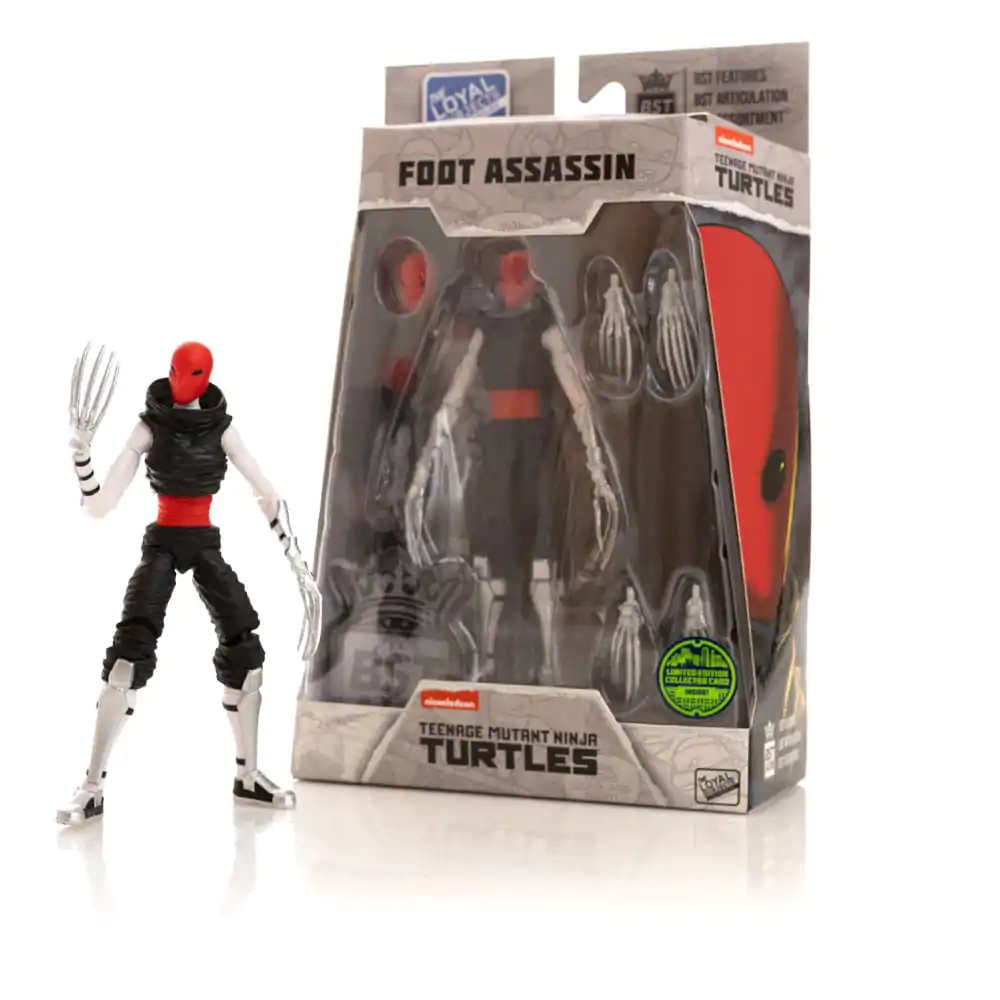 Teenage Mutant Ninja Turtles BST AXN Actionfigur Foot Assassin (IDW Comics) 13 cm termékfotó