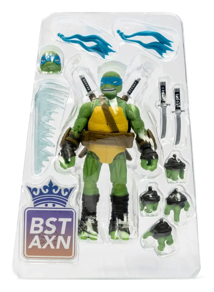 Teenage Mutant Ninja Turtles BST AXN Actionfigur Leonardo (IDW Comics) 13 cm termékfotó