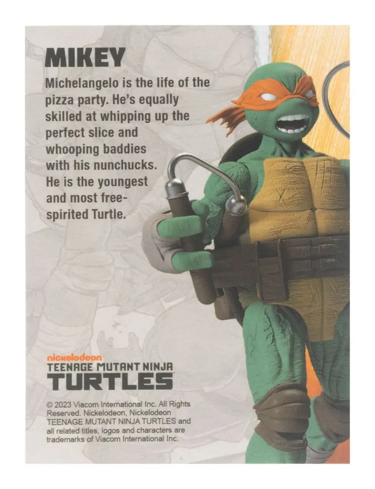 Teenage Mutant Ninja Turtles BST AXN Actionfigur Michelangelo (IDW Comics) 13 cm termékfotó