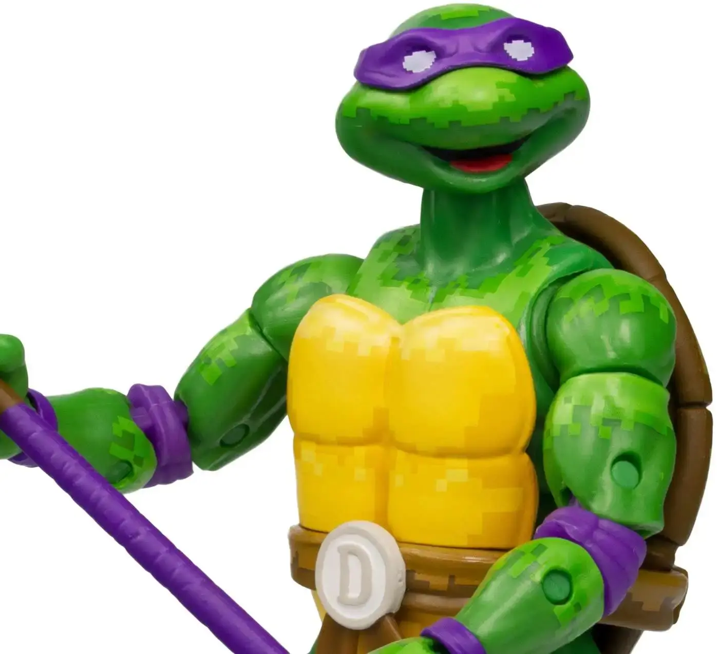 Teenage Mutant Ninja Turtles BST AXN Actionfigur NES 8-Bit Donatello Exclusive 13 cm Produktfoto