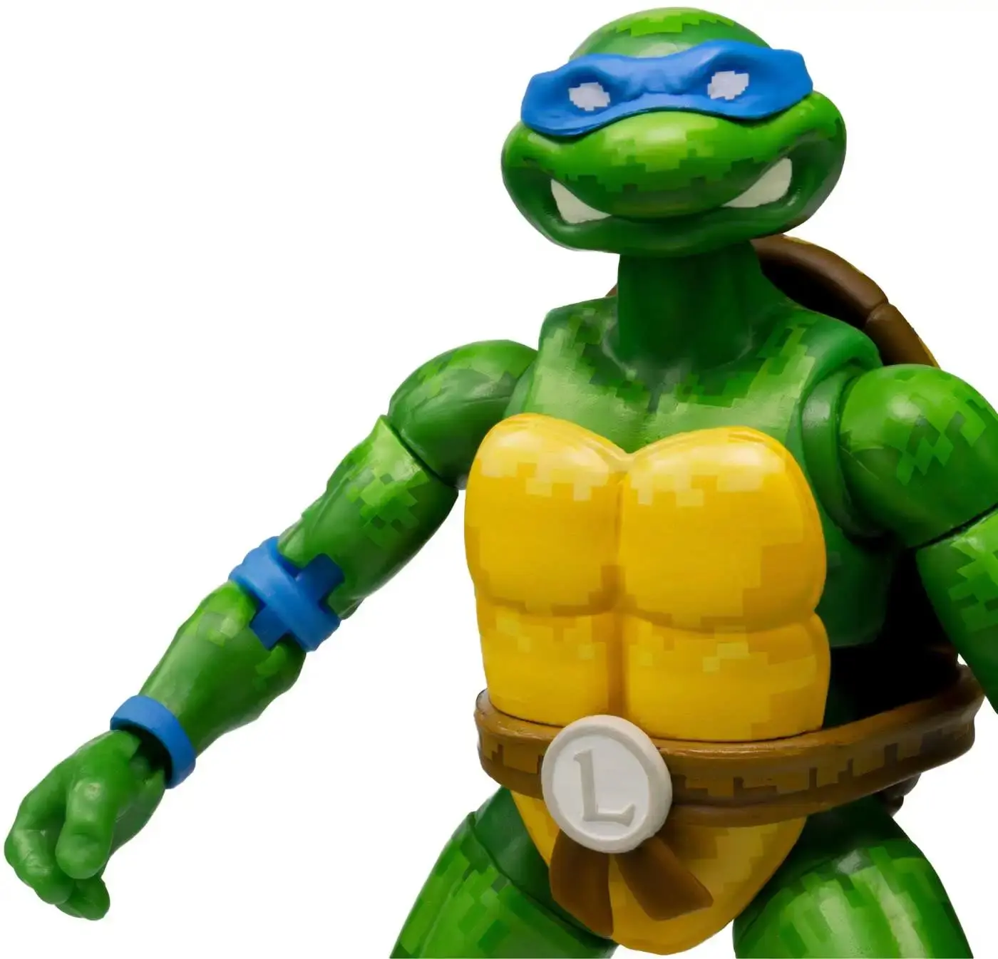 Teenage Mutant Ninja Turtles BST AXN Actionfigur NES 8-Bit Leonardo Exclusive 13 cm Produktfoto