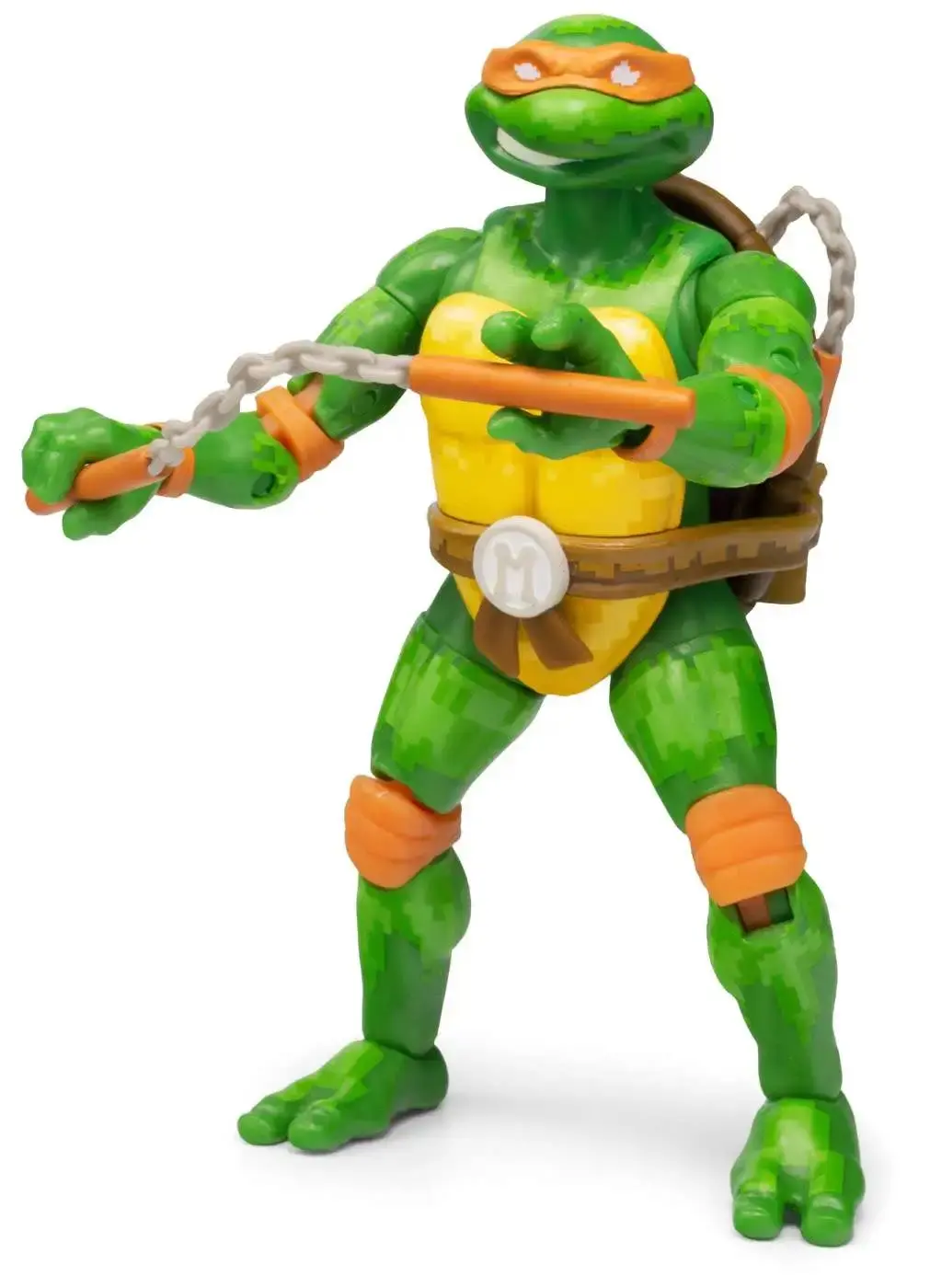 Teenage Mutant Ninja Turtles BST AXN Actionfigur NES 8-Bit Michelangelo Exclusive 13 cm Produktfoto