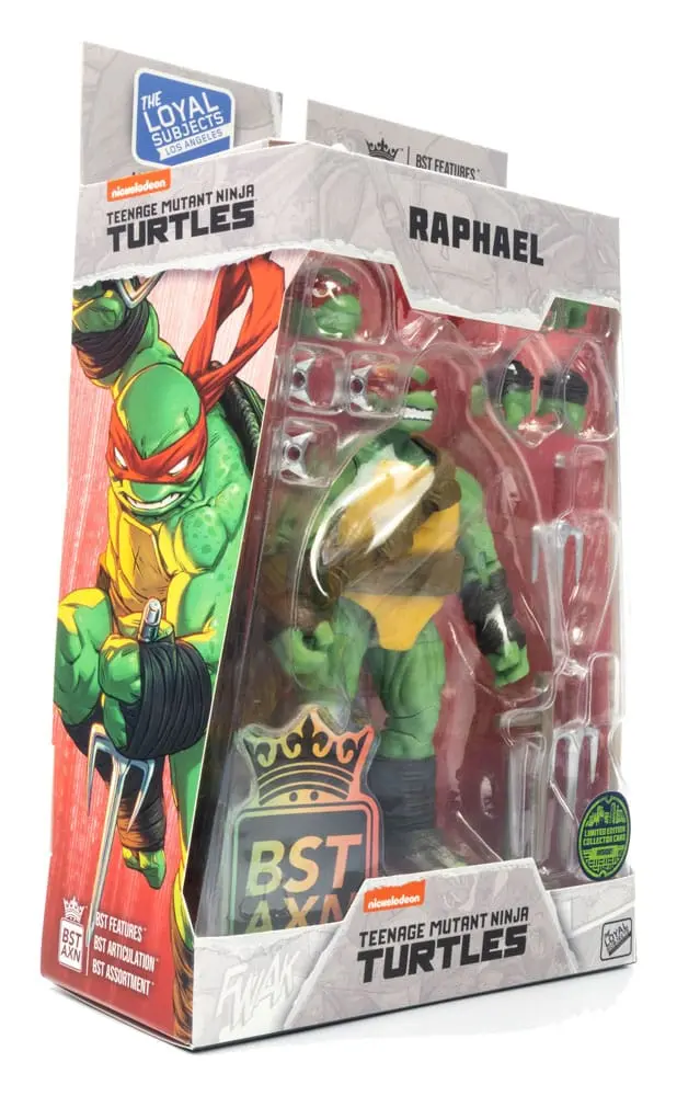 Teenage Mutant Ninja Turtles BST AXN Actionfigur Raphael (IDW Comics) 13 cm Produktfoto