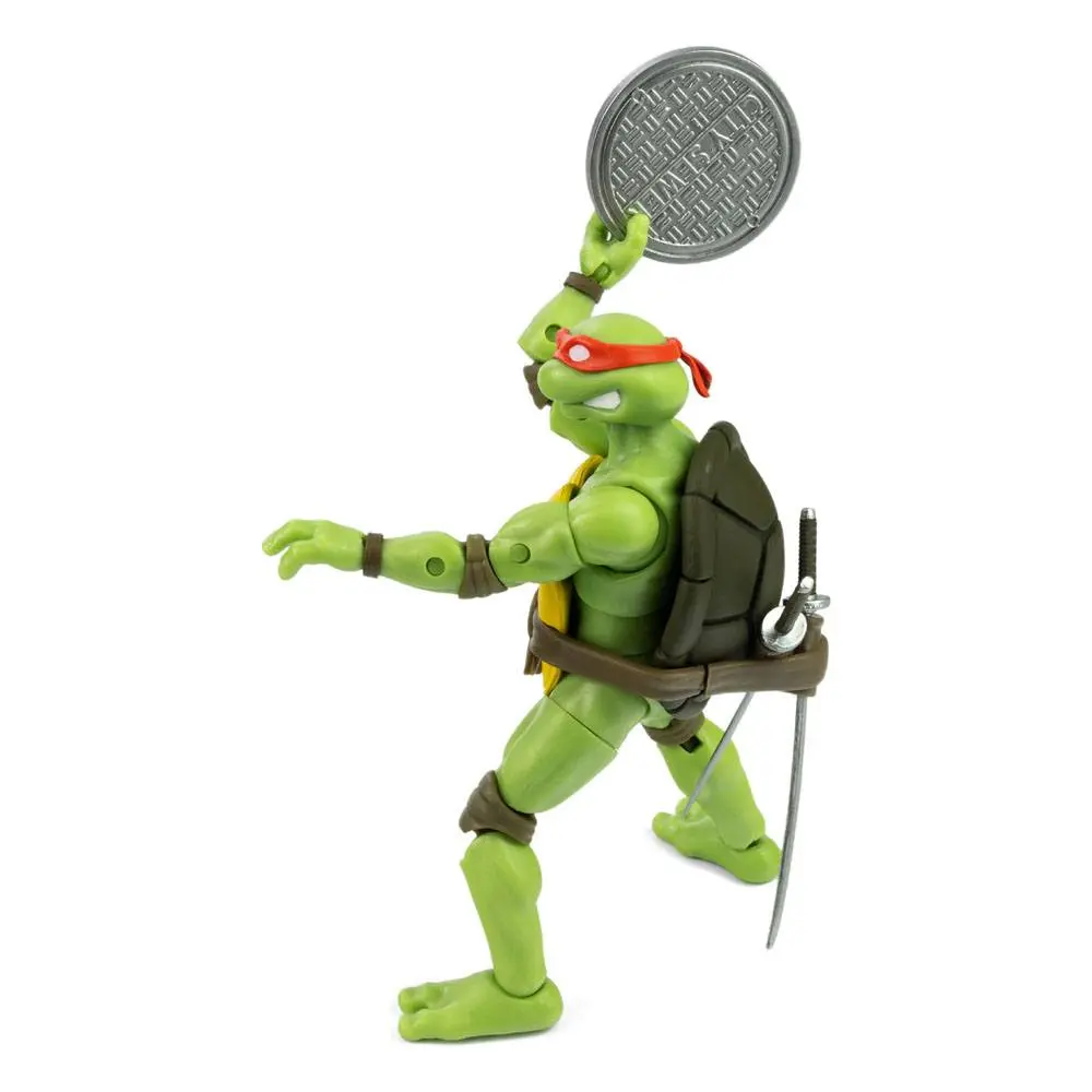 Teenage Mutant Ninja Turtles BST AXN x IDW Actionfigur & Comic Leonardo Exclusive 13 cm Produktfoto