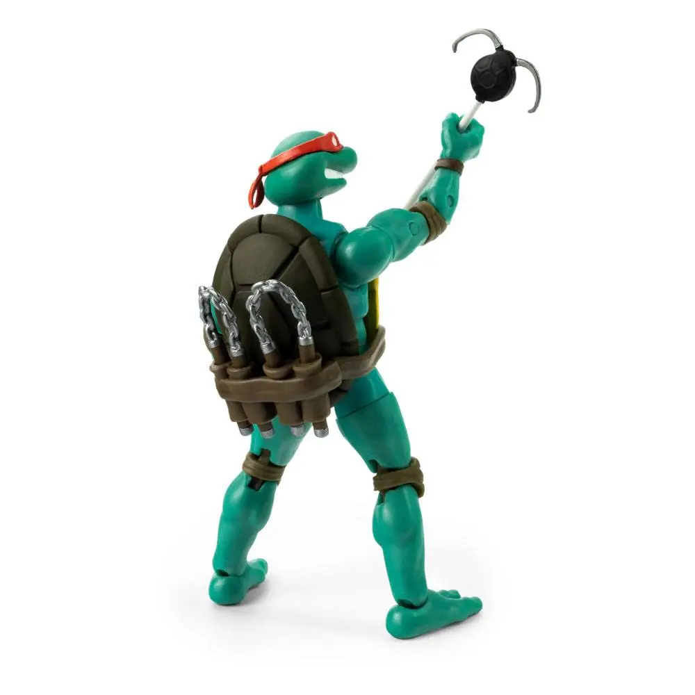 Teenage Mutant Ninja Turtles BST AXN x IDW Actionfigur & Comic Michelangelo Exclusive 13 cm Produktfoto