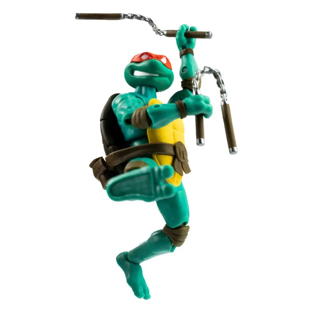 Teenage Mutant Ninja Turtles BST AXN x IDW Actionfigur & Comic Michelangelo Exclusive 13 cm Produktfoto