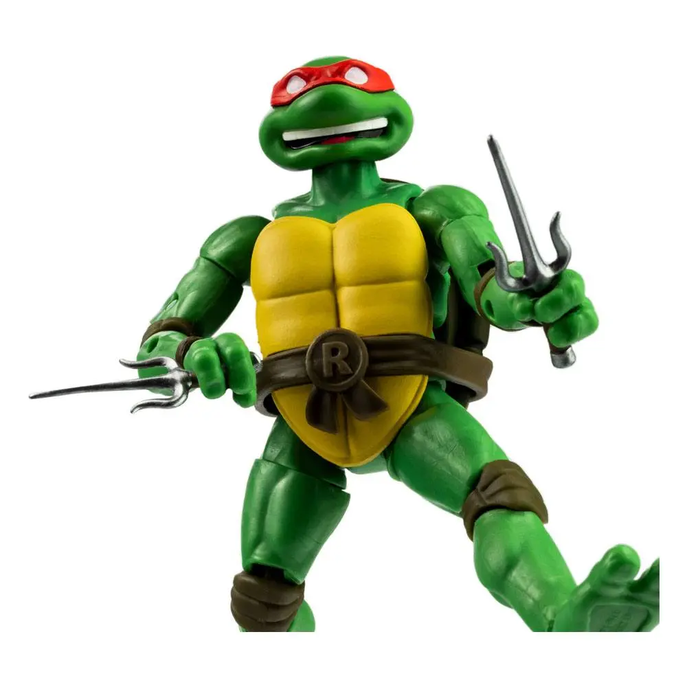 Teenage Mutant Ninja Turtles BST AXN x IDW Actionfigur & Comic Raphael Exclusive 13 cm Produktfoto