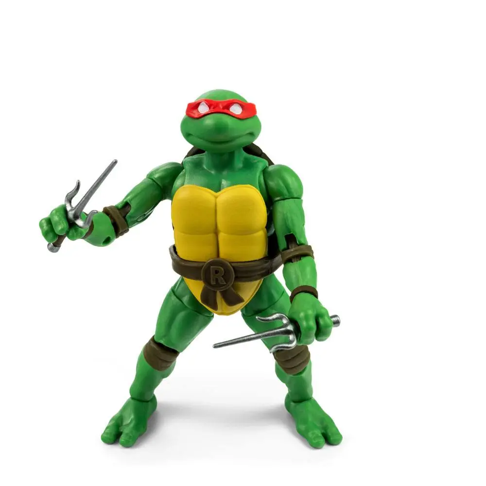 Teenage Mutant Ninja Turtles BST AXN x IDW Actionfigur & Comic Raphael Exclusive 13 cm Produktfoto