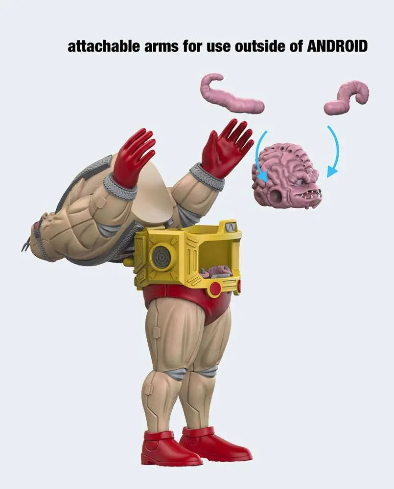 Teenage Mutant Ninja Turtles BST AXN XL Action Figur Krang with Android Body 20 cm termékfotó