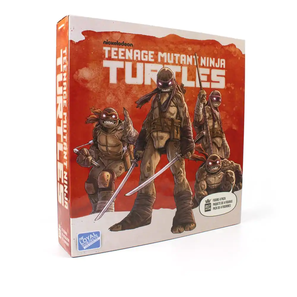Teenage Mutant Ninja Turtles BST AXN Actionfiguren 4er-Pack Zombie Turtle (IDW Comics) 13 cm termékfotó