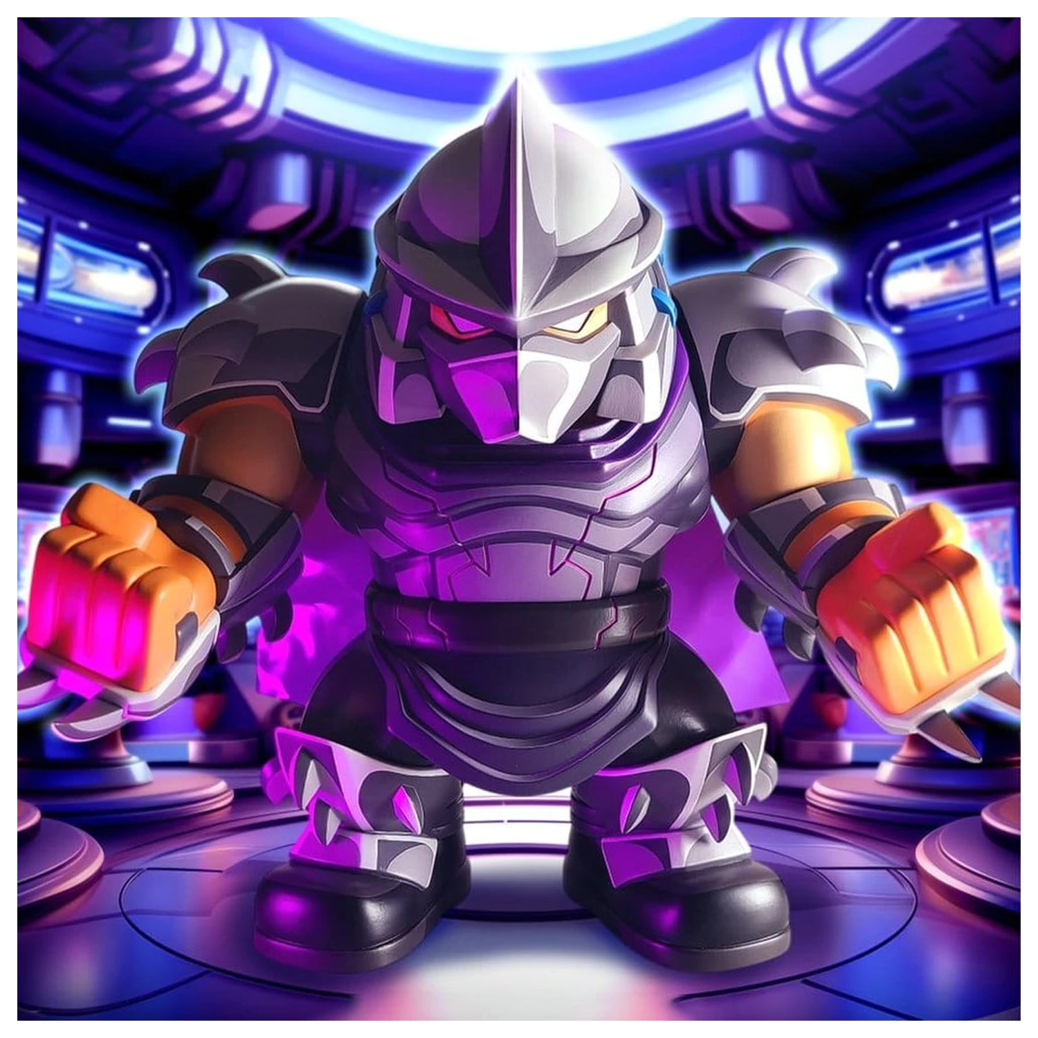 Teenage Mutant Ninja Turtles Bulkyz Vinyl Figur Shredder 34 cm Produktfoto