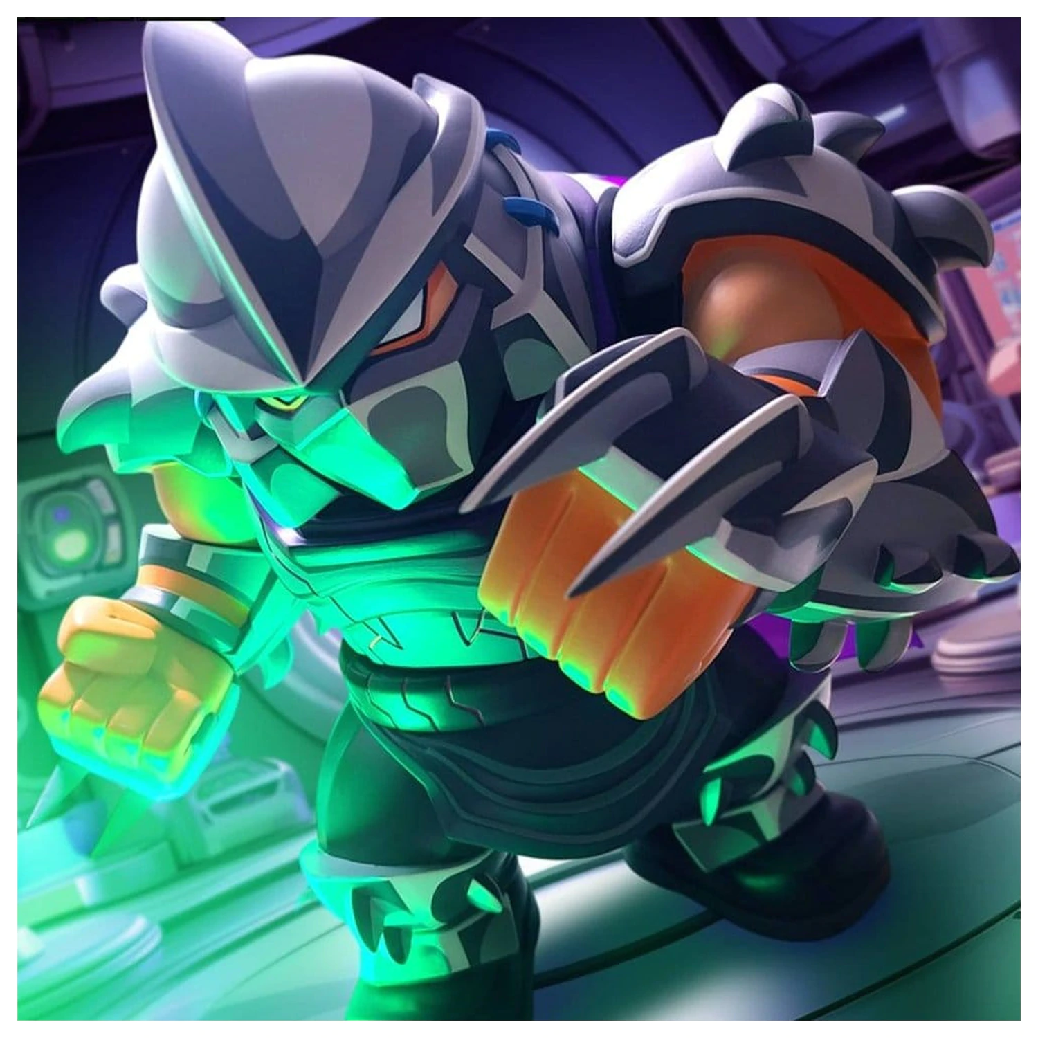 Teenage Mutant Ninja Turtles Bulkyz Vinyl Figur Shredder 34 cm Produktfoto
