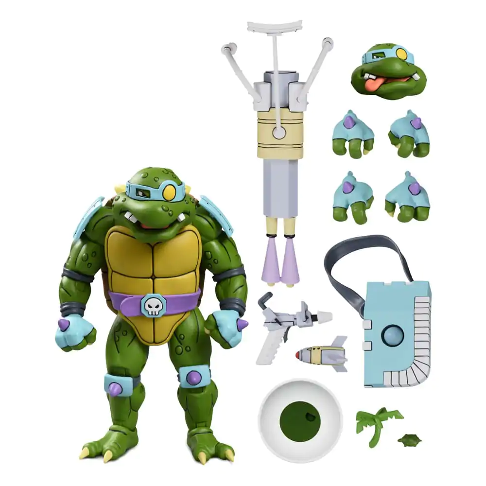 Teenage Mutant Ninja Turtles (Cartoon 1980) Ultimate Action Figur Slash 18 cm termékfotó