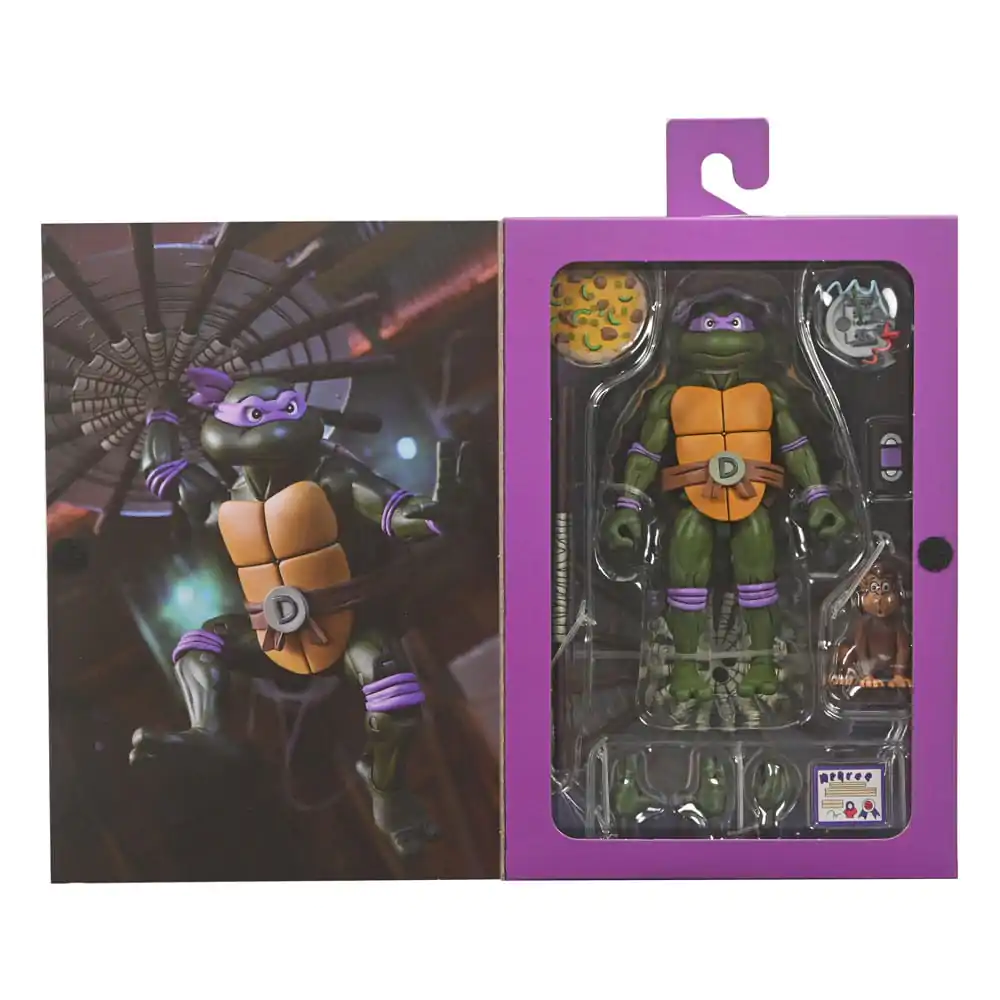 Teenage Mutant Ninja Turtles (Cartoon) Actionfigur Ultimate Donatello VHS 18 cm termékfotó