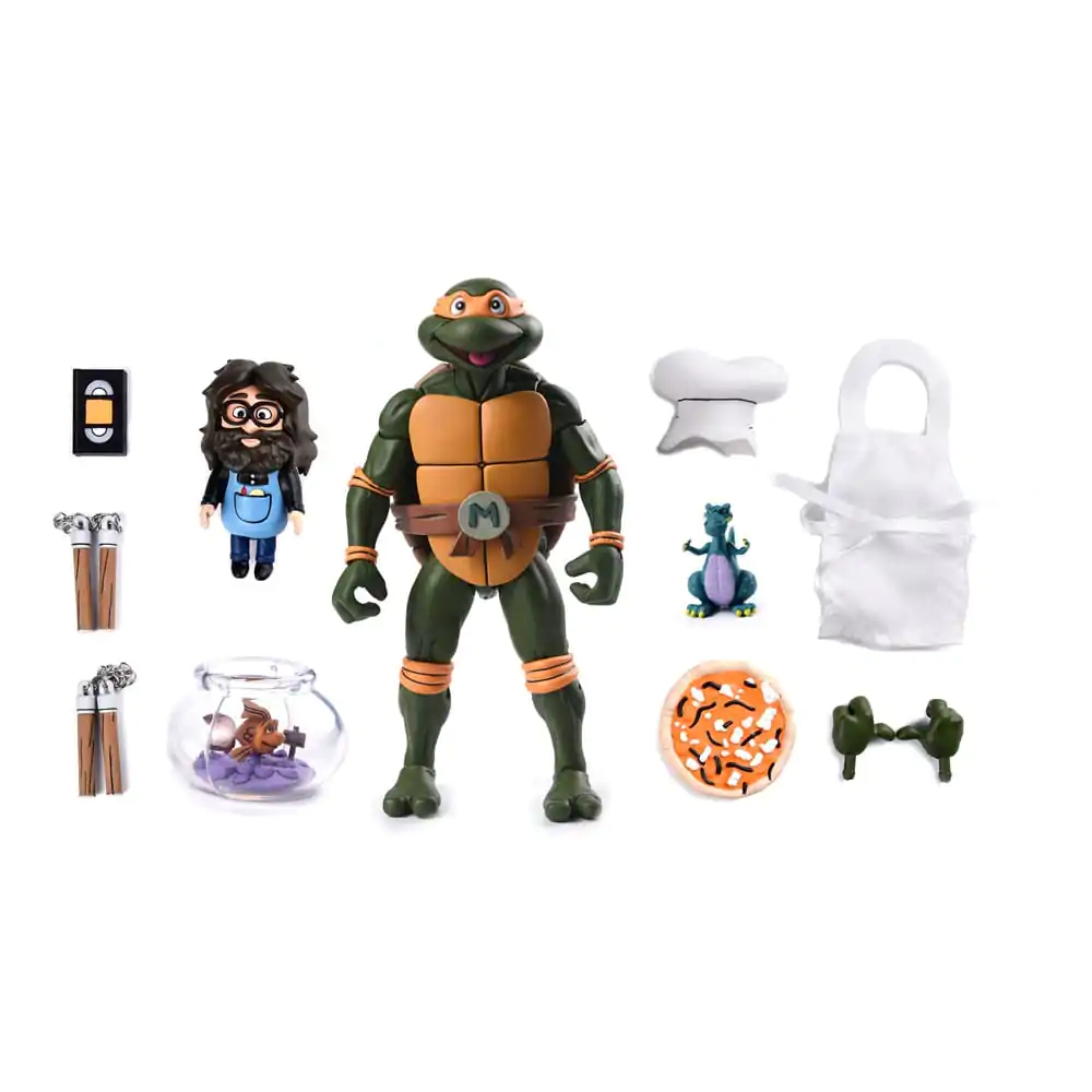 Teenage Mutant Ninja Turtles (Cartoon) Actionfigur Ultimate Michelangelo VHS 18 cm termékfotó