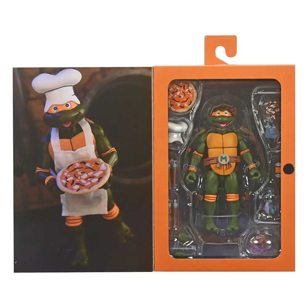 Teenage Mutant Ninja Turtles (Cartoon) Actionfigur Ultimate Michelangelo VHS 18 cm termékfotó