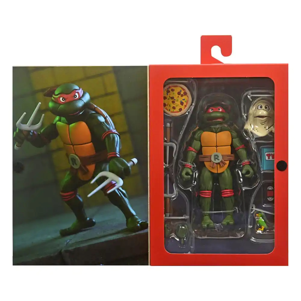 Teenage Mutant Ninja Turtles (Cartoon) Actionfigur Ultimate Raphael VHS 18 cm termékfotó