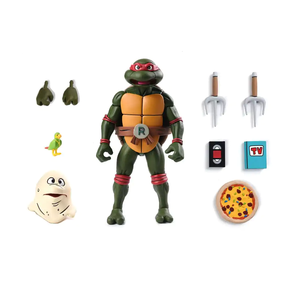 Teenage Mutant Ninja Turtles (Cartoon) Actionfigur Ultimate Raphael VHS 18 cm termékfotó