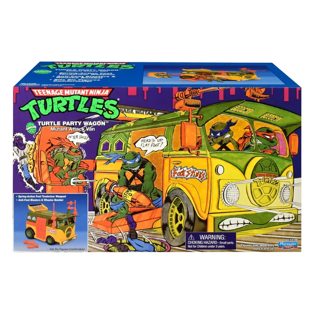 Teenage Mutant Ninja Turtles Fahrzeug Classic Turtle Party Wagon Produktfoto