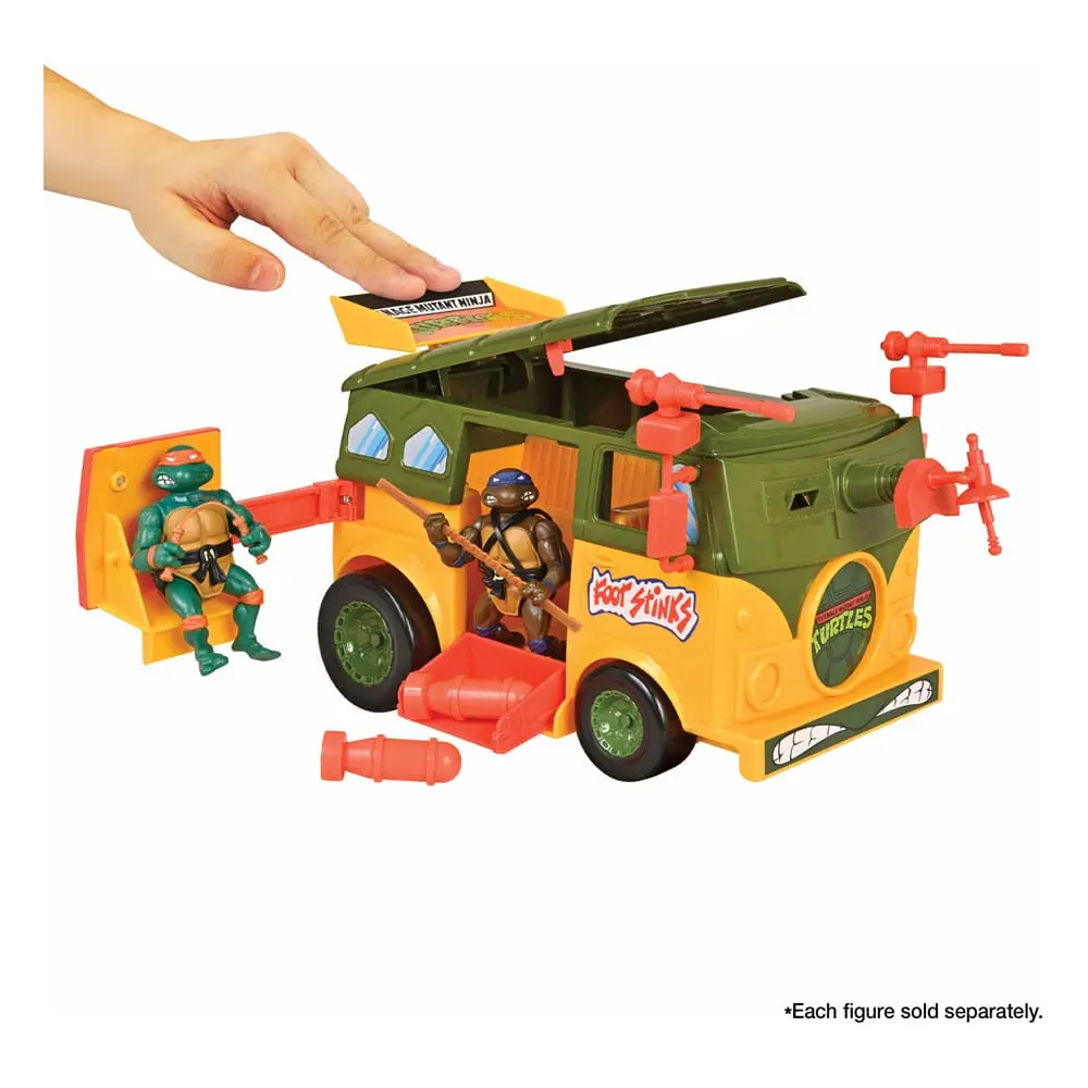 Teenage Mutant Ninja Turtles Fahrzeug Classic Turtle Party Wagon Produktfoto