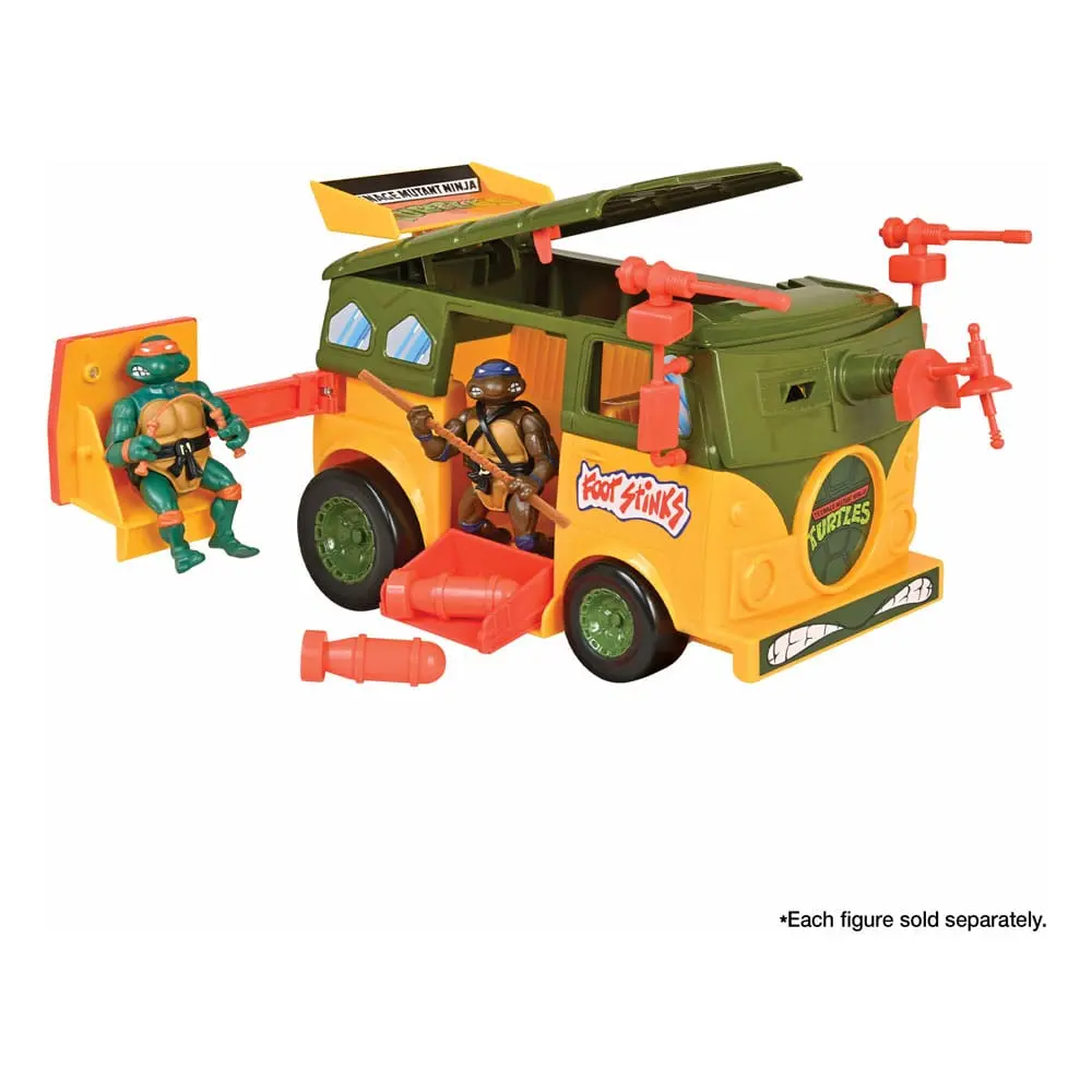 Teenage Mutant Ninja Turtles Fahrzeug Classic Turtle Party Wagon Produktfoto