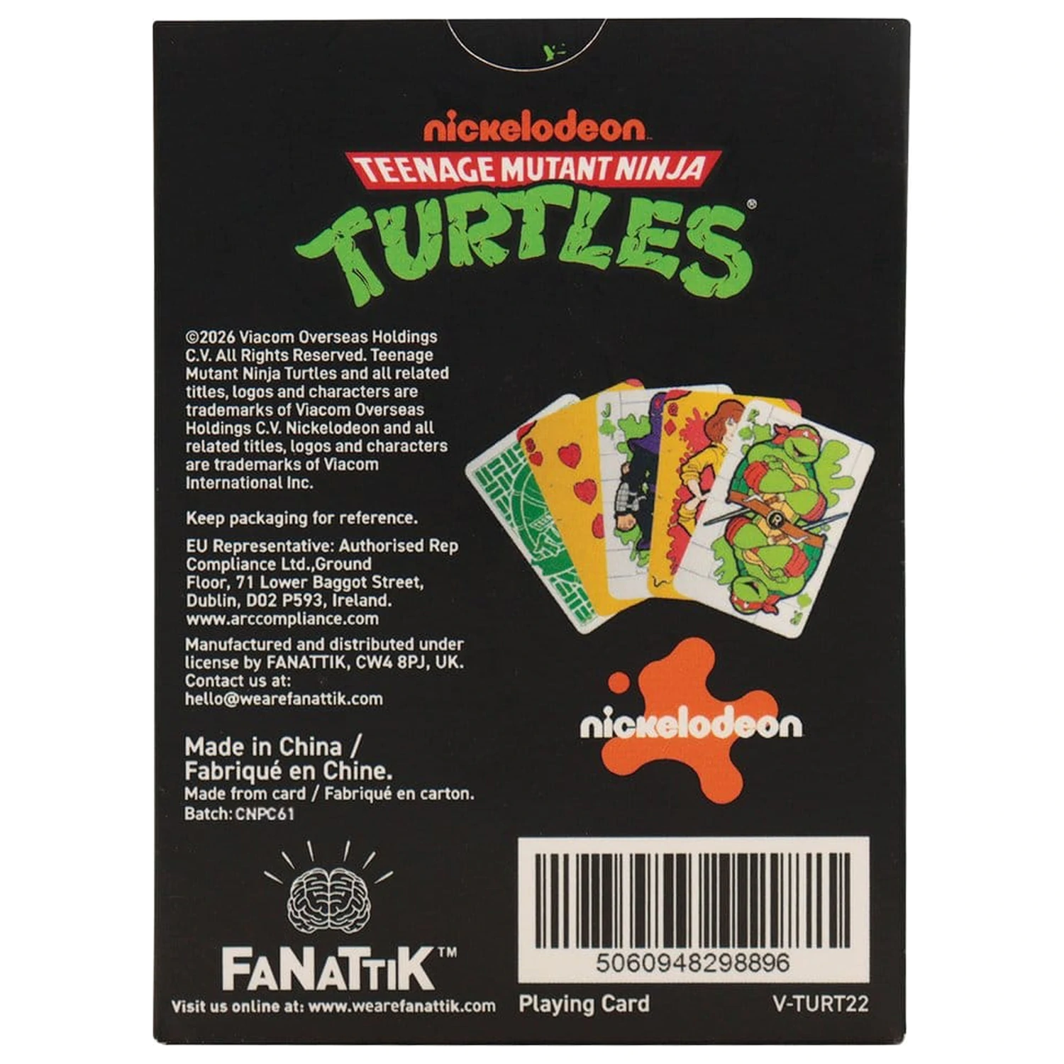 Teenage Mutant Ninja Turtles Geschenkset Cowabunga Produktfoto