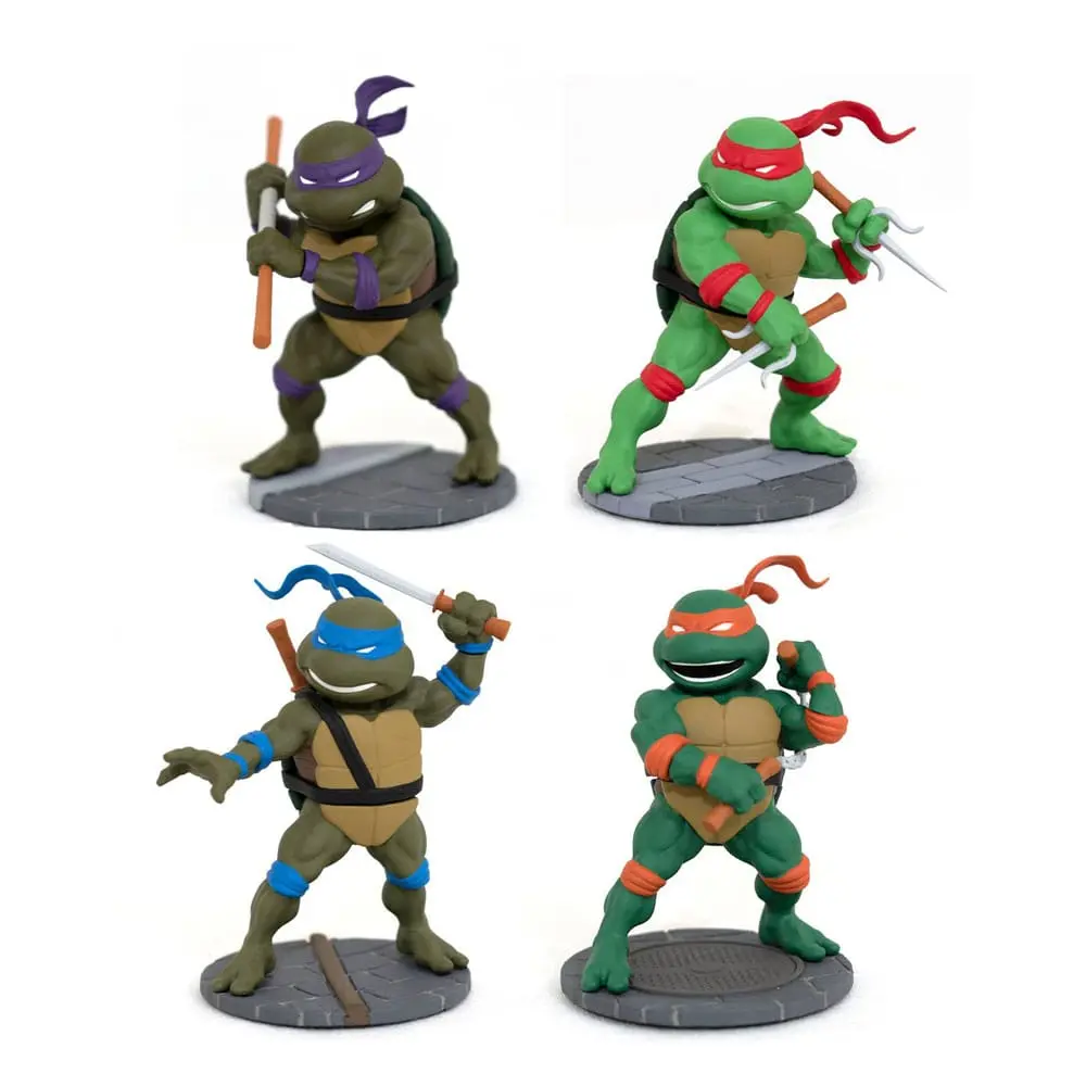 Teenage Mutant Ninja Turtles D-Formz Minifiguren 4er-Pack SDCC 2023 Exclusive 5 cm termékfotó