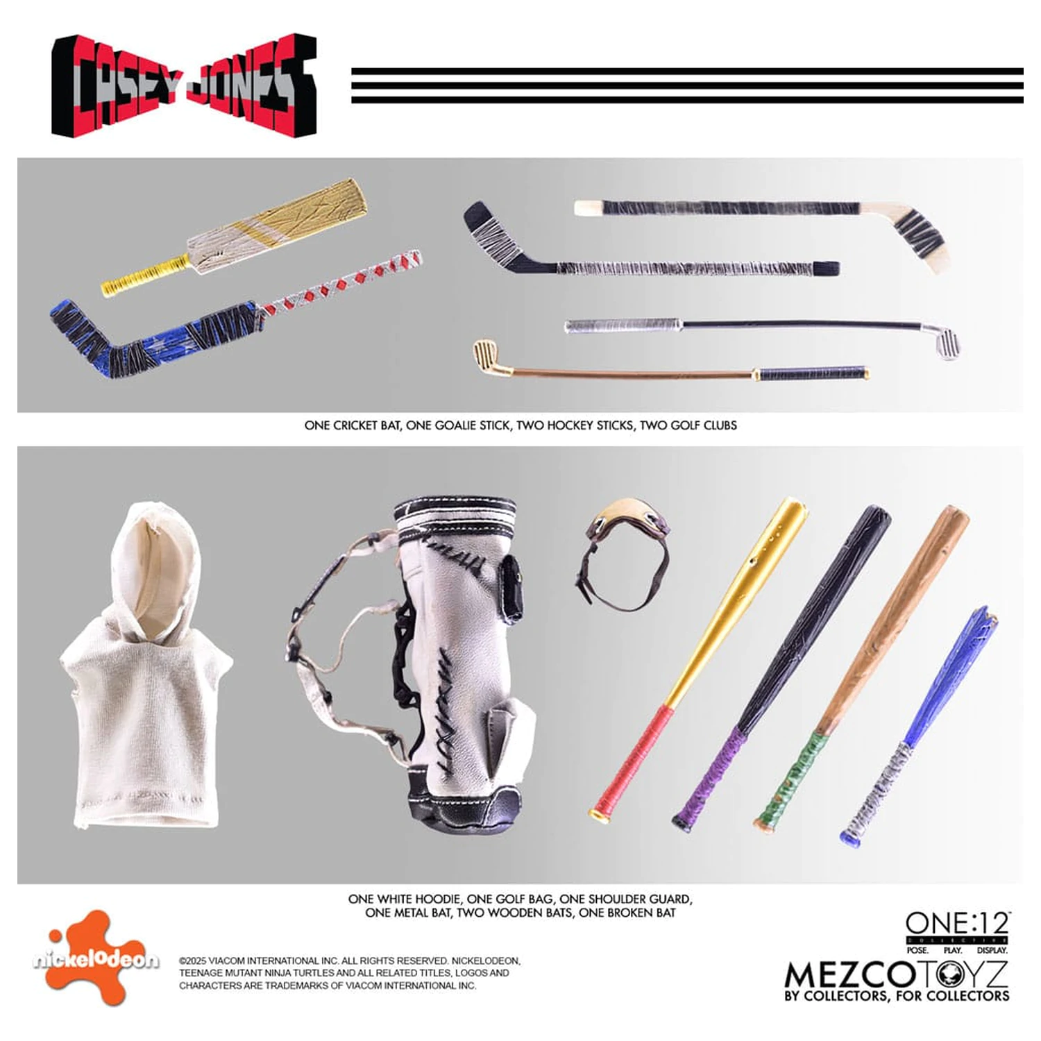 Teenage Mutant Ninja Turtles Figur 1/12 Casey Jones 17 cm Produktfoto