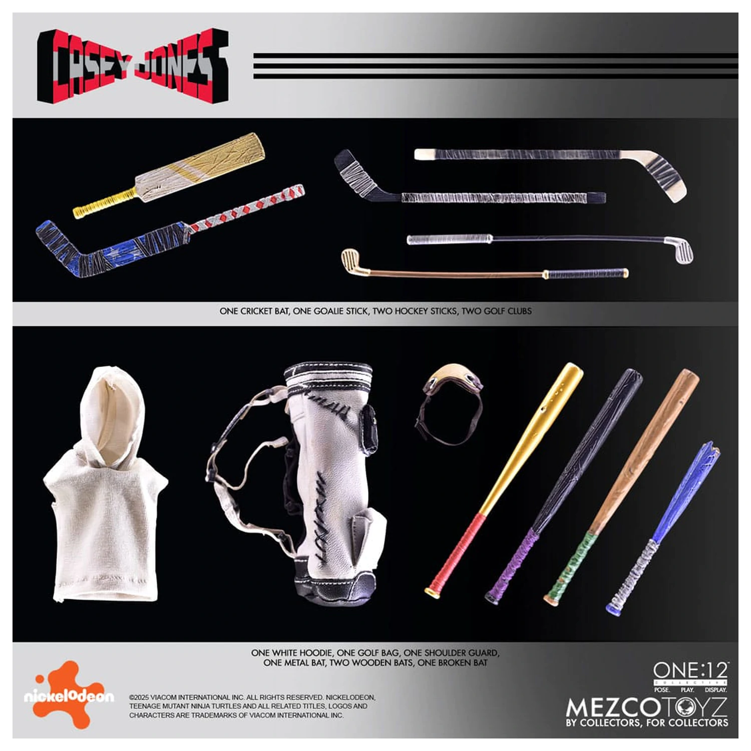 Teenage Mutant Ninja Turtles Figur 1/12 Casey Jones 17 cm Produktfoto