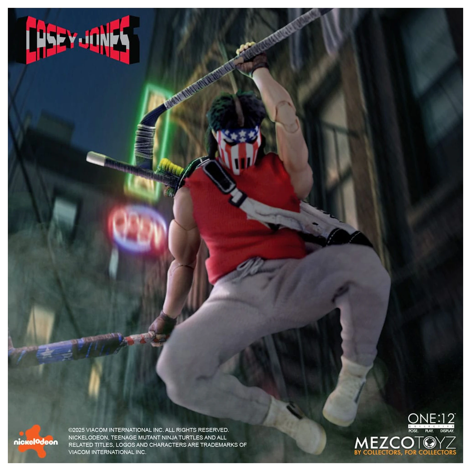 Teenage Mutant Ninja Turtles Figur 1/12 Casey Jones 17 cm Produktfoto