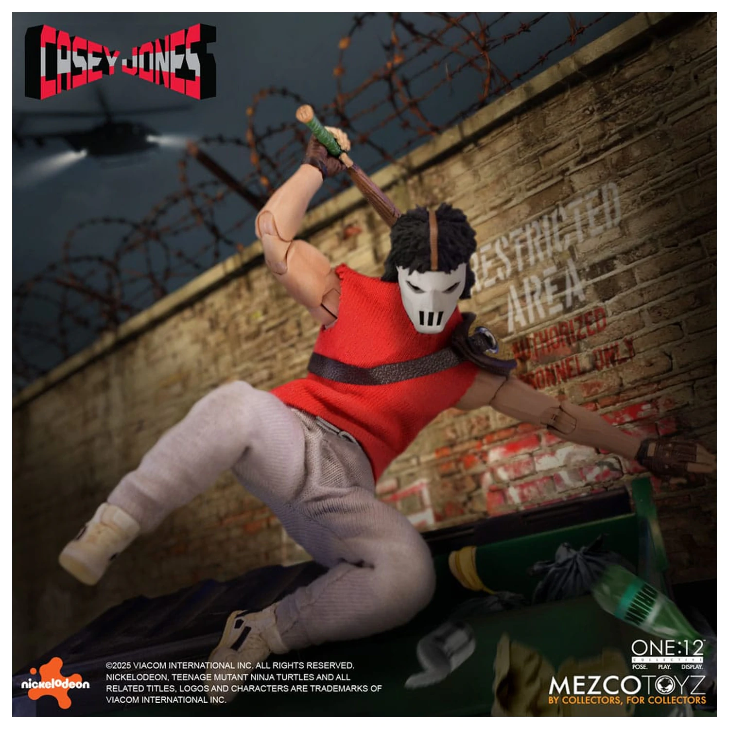 Teenage Mutant Ninja Turtles Figur 1/12 Casey Jones 17 cm Produktfoto