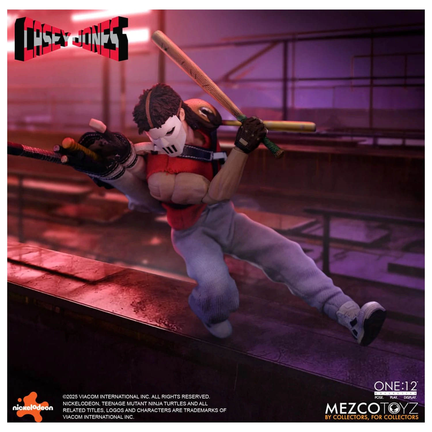 Teenage Mutant Ninja Turtles Figur 1/12 Casey Jones 17 cm Produktfoto