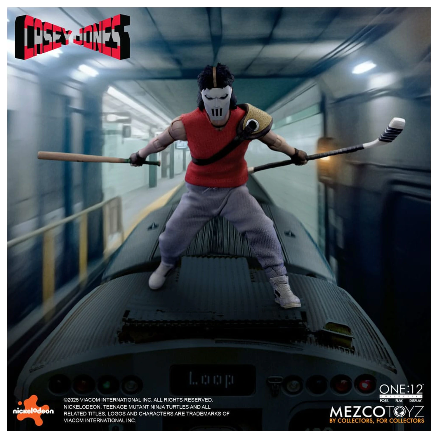 Teenage Mutant Ninja Turtles Figur 1/12 Casey Jones 17 cm Produktfoto