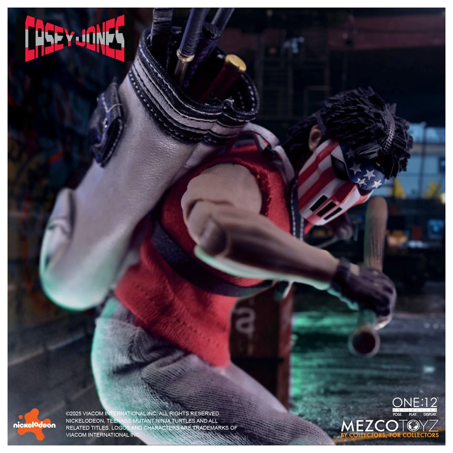 Teenage Mutant Ninja Turtles Figur 1/12 Casey Jones 17 cm Produktfoto