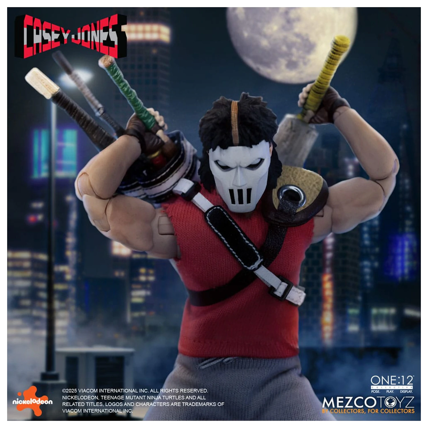 Teenage Mutant Ninja Turtles Figur 1/12 Casey Jones 17 cm Produktfoto