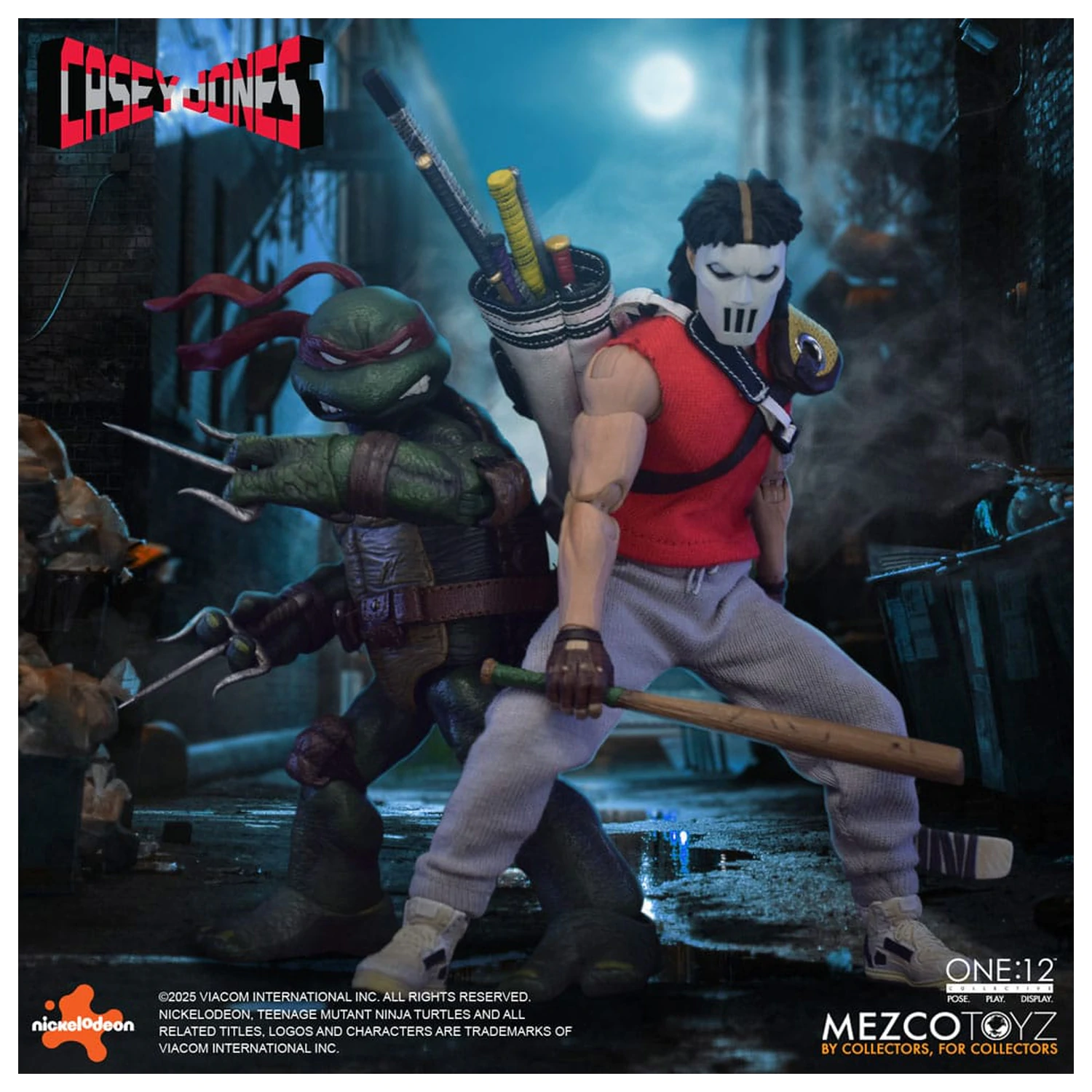 Teenage Mutant Ninja Turtles Figur 1/12 Casey Jones 17 cm Produktfoto