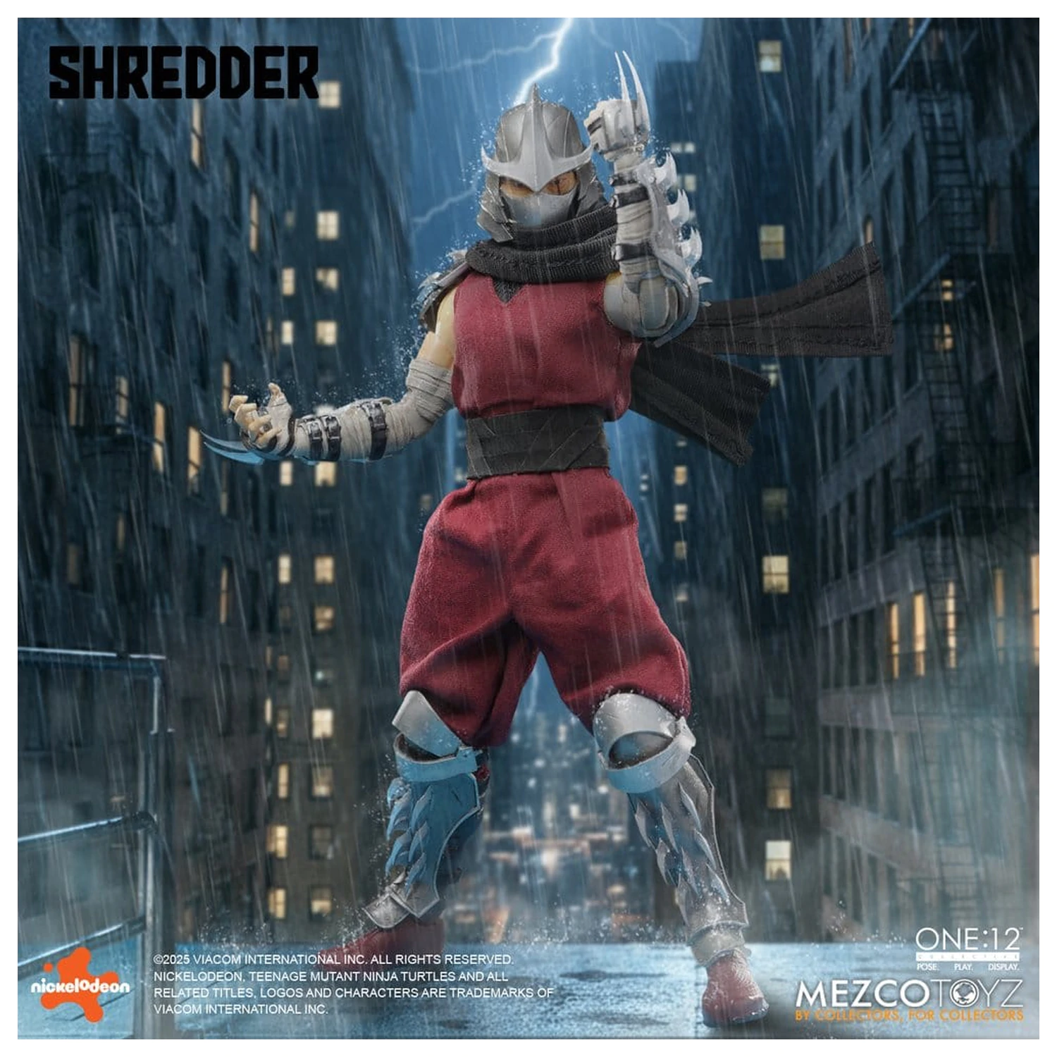 Teenage Mutant Ninja Turtles Figur 1/12 Shredder 17 cm Produktfoto