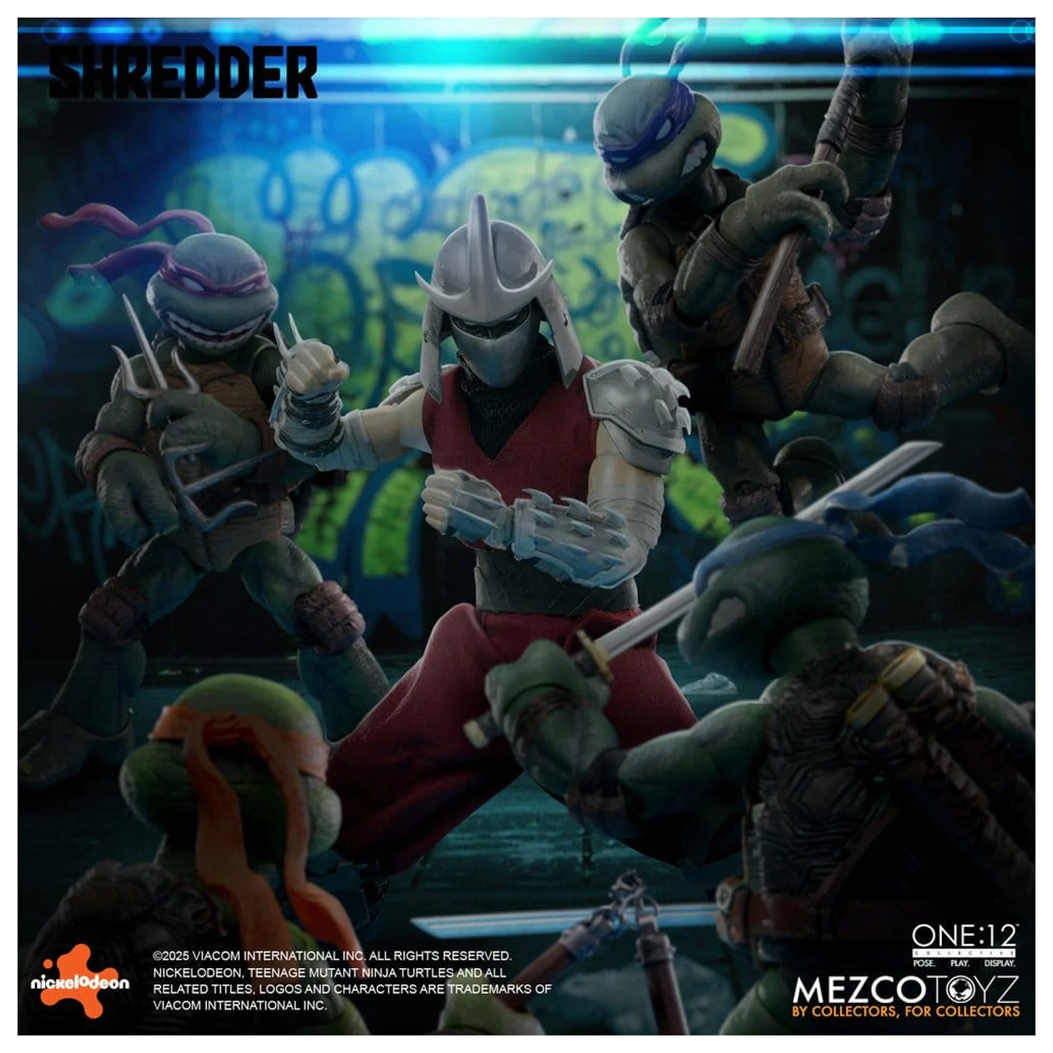 Teenage Mutant Ninja Turtles Figur 1/12 Shredder 17 cm Produktfoto