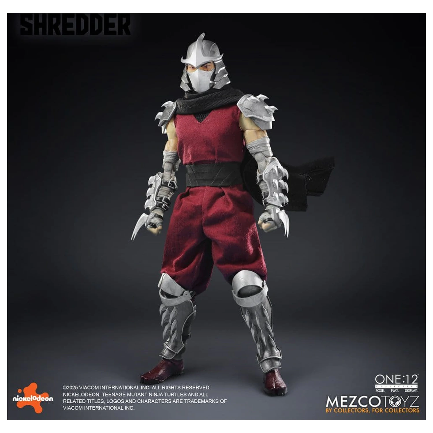 Teenage Mutant Ninja Turtles Figur 1/12 Shredder 17 cm Produktfoto