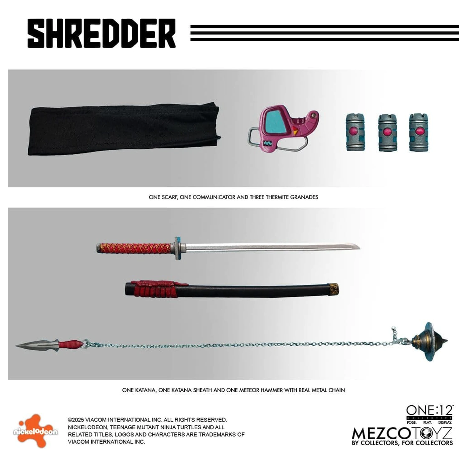 Teenage Mutant Ninja Turtles Figur 1/12 Shredder 17 cm Produktfoto