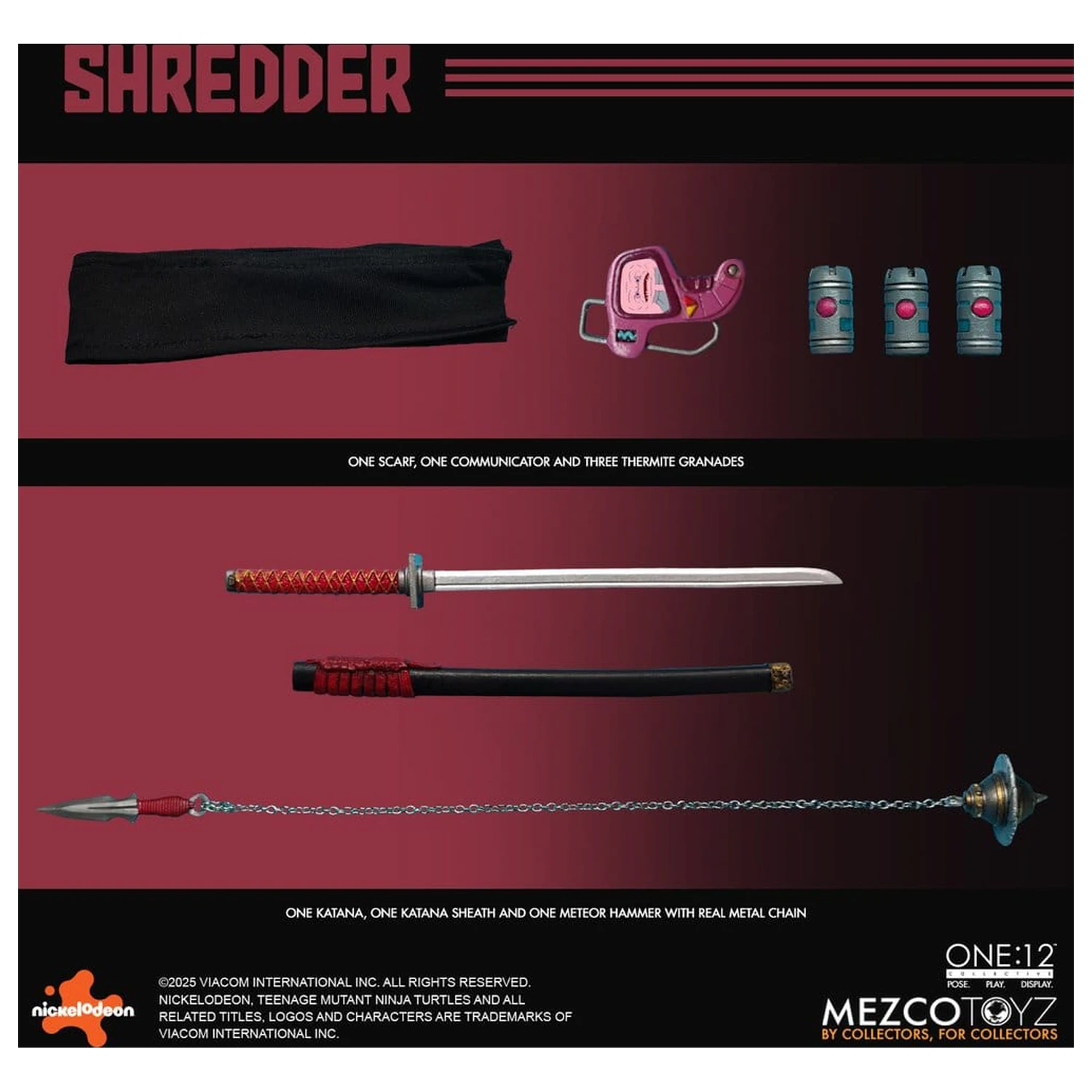 Teenage Mutant Ninja Turtles Figur 1/12 Shredder 17 cm Produktfoto