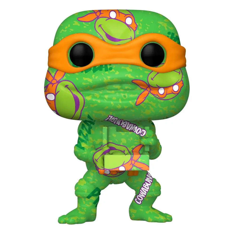 Teenage Mutant Ninja Turtles POP! Artist Series Vinyl Figur Michelangelo 9 cm termékfotó