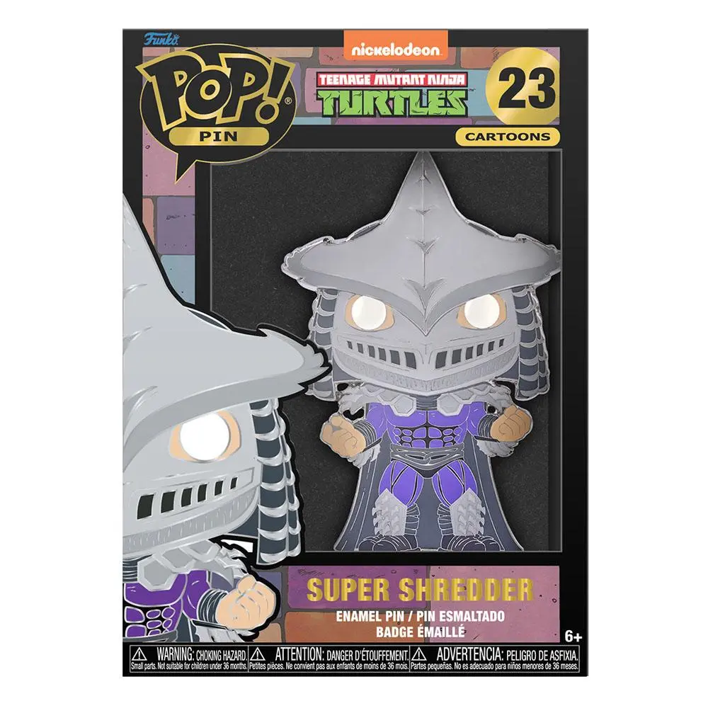 Teenage Mutant Ninja Turtles POP! Pin Ansteck-Pins Super Shredder 10 cm Produktfoto