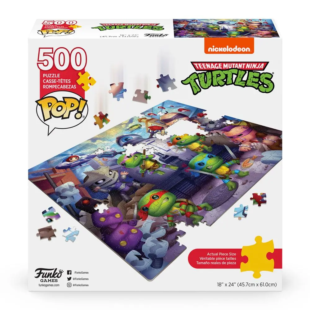 Teenage Mutant Ninja Turtles POP! Puzzle Collage (500 Teile) Produktfoto