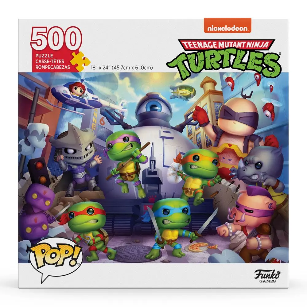 Teenage Mutant Ninja Turtles POP! Puzzle Collage (500 Teile) Produktfoto